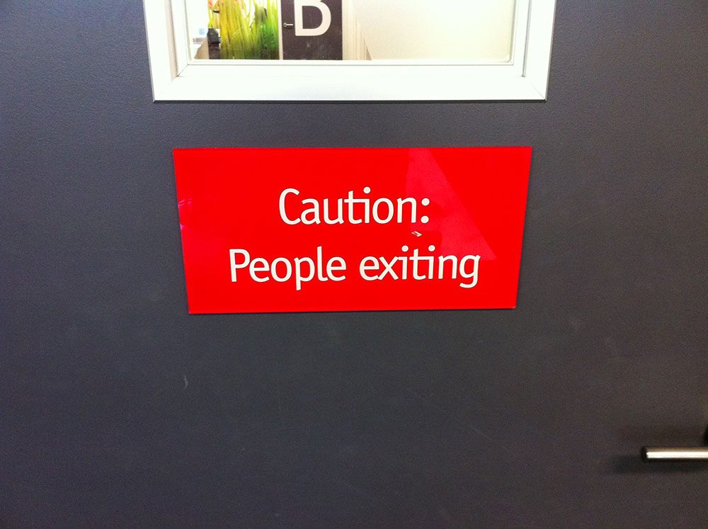 Caution