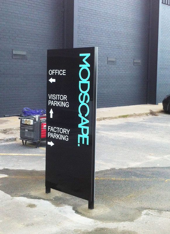 Modscape pylon sign