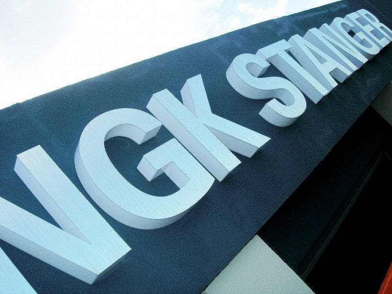 NGK 3D sign